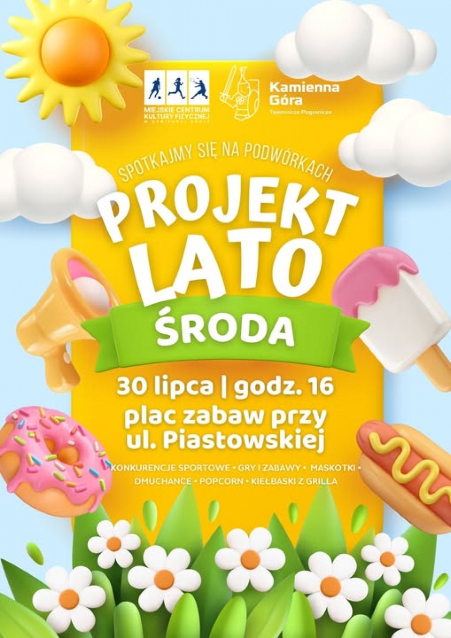 Projekt Lato - Spotkajmy się na podwórkach ul. Piastowska