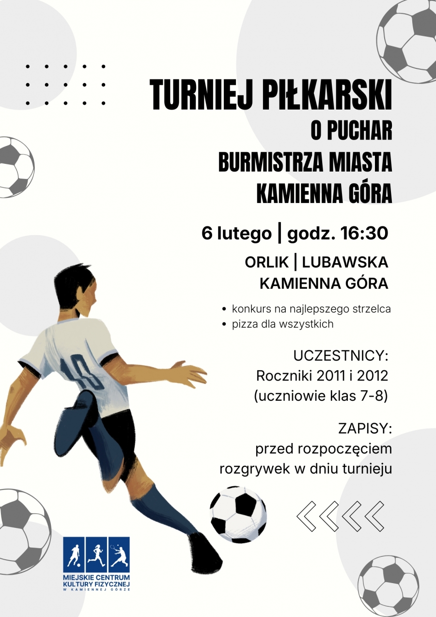 Turniej Piłkarski o Puchar Burmistrza Miasta Kamienna Góra