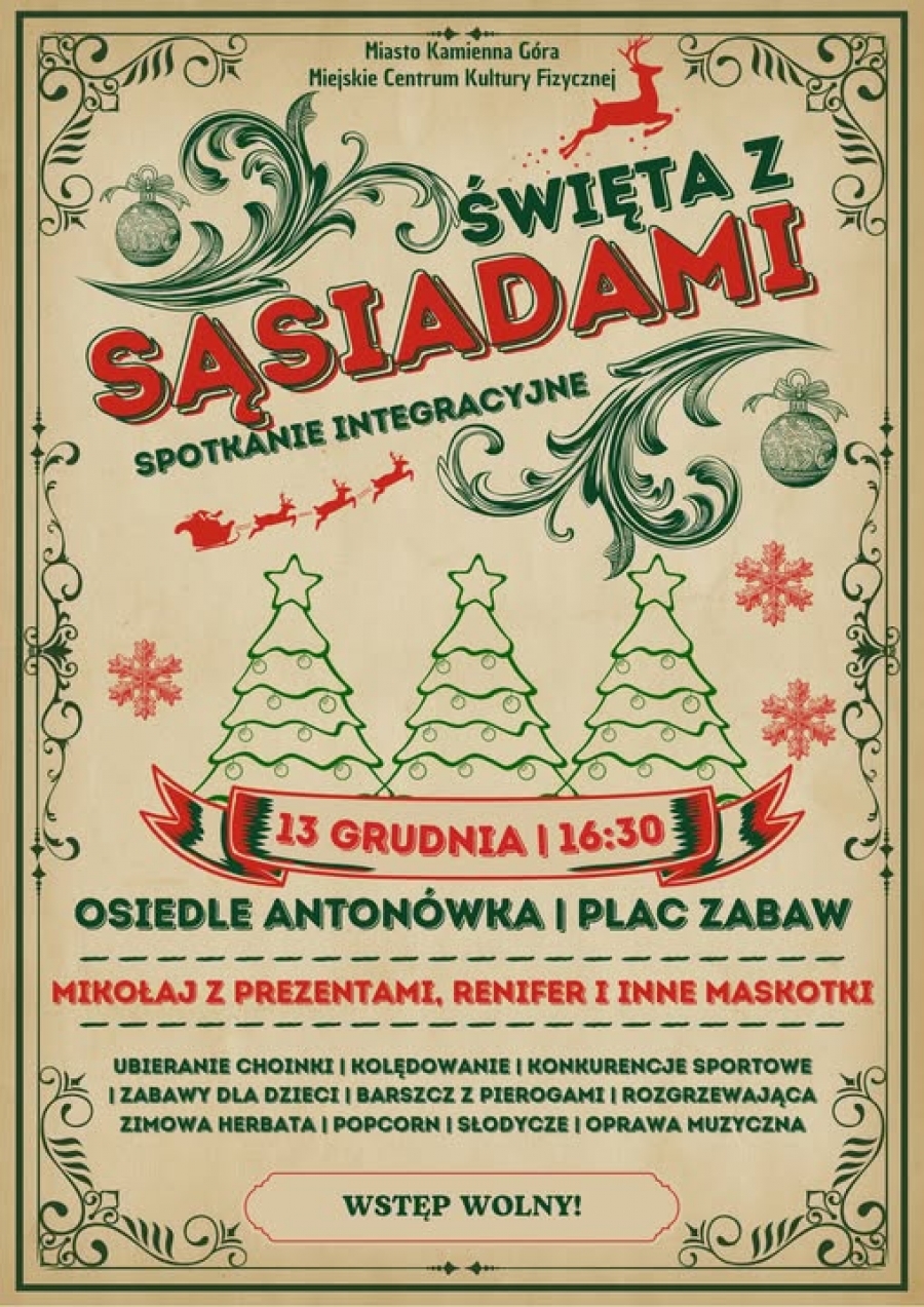 „Święta z Sąsiadami” na osiedlach Zadrna i Antonówka