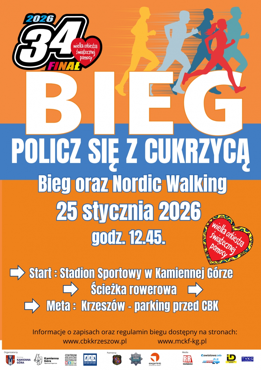 Bieg i Nordic Walking „Policz się z cukrzycą”